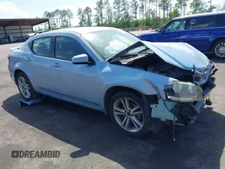 2013 Dodge Avenger SXT with VIN 1C3CDZCB0DN521591, listed as a IAAI auction lot 41891451 with 100,234 mi miles and . Bid and sale history available at carsss.com. Image 1.