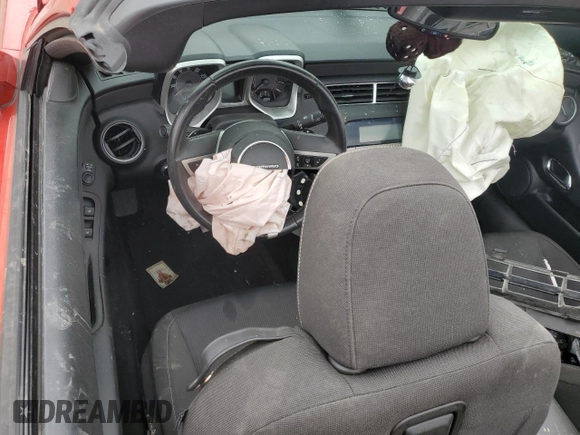 2011 Chevrolet Camaro 1LT with VIN 2G1FB3DD1B9192596, listed as a Copart auction lot 56695035 with Not provided miles and Salvage title. Bid and sale history available at DreamBid. Image 8.