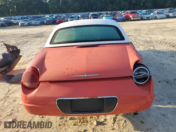 2003 Ford Thunderbird with VIN 1FAHP62A43Y105336, listed as a Copart auction lot 74699164 with Not Provided miles and Non Repairable. Bid and sale history available at DreamBid. Image 6.