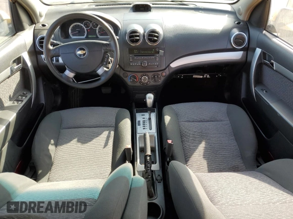 2010 Chevrolet Aveo 2LT with VIN KL1TG5DE5AB046674, listed as a Copart auction lot 51097495 with 120,577 mi miles and Salvage title. Bid and sale history available at DreamBid. Image 8.