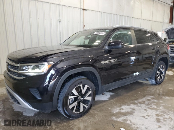 2021 Volkswagen Atlas SE with VIN 1V2LC2CA0MC223095, listed as a Copart auction lot 72094084 with 21,260 mi miles and Salvage title. Bid and sale history available at DreamBid. Image 1.
