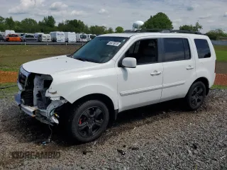 2013 Honda Pilot EX-L z VIN 5FNYF3H5XDB027250, wystawiony jako Copart lot #55479015 z przebiegiem Nie podano mil oraz Szkoda całkowita • Salvage title. Historia ofert i sprzedaży dostępna na DreamBid. Obrazek 1.
