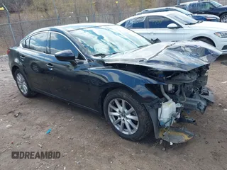 2016 Mazda 6 i Sport with VIN JM1GJ1U53G1456215, listed as a IAAI auction lot 42007866 with 118,925 mi miles and . Bid and sale history available at DreamBid. Image 1.