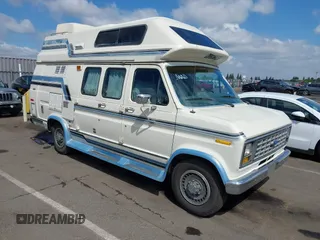 1991 Ford Econoline Cargo with VIN 1FDGS24H5MHB29665, listed as a IAAI auction lot 42136723 with 94,232 mi miles and . Bid and sale history available at DreamBid. Image 1.