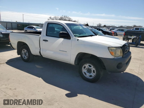 2007 Toyota Tacoma with VIN 5TENX22N87Z375201, listed as a Copart auction lot 47462475 with 517,020 mi miles and Clean Title. Bid and sale history available at carsss.com. Image 4.