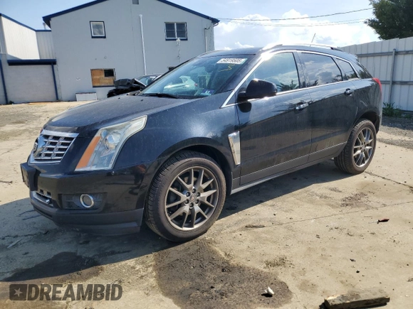 2015 Cadillac SRX Performance Collection with VIN 3GYFNFE33FS586965, listed as a Copart auction lot 54919505 with 93,810 mi miles and Salvage title. Bid and sale history available at DreamBid. Image 1.