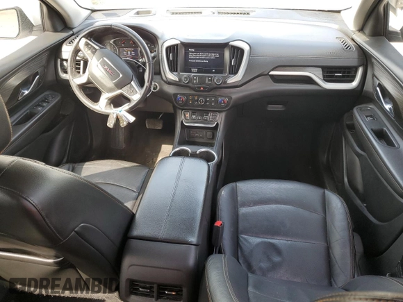 2020 GMC Terrain SLT with VIN 3GKALPEV0LL256076, listed as a Copart auction lot 61774535 with 101,747 mi miles and Salvage title. Bid and sale history available at DreamBid. Image 8.
