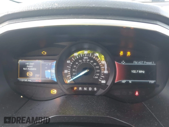 2017 Ford Edge Titanium with VIN 2FMPK4K98HBB31582, listed as a IAAI auction lot 41752885 with 119,196 mi miles. Bid and sale history available at carsss.com. Image 7.