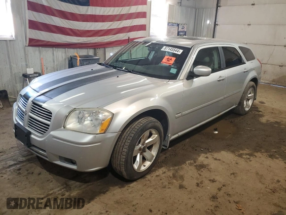 2005 Dodge Magnum R/T with VIN 2D4GZ58275H638212, listed as a Copart auction lot 87145544 with 163,838 mi miles and Clean Title. Bid and sale history available at DreamBid. Image 1.