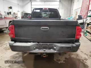 2006 Dodge Dakota SLT with VIN 1D7HW42NX6S516046, listed as a Copart auction lot 45693175 with 151,044 mi miles and Salvage Title. Bid and sale history available at carsss.com. Image 6.