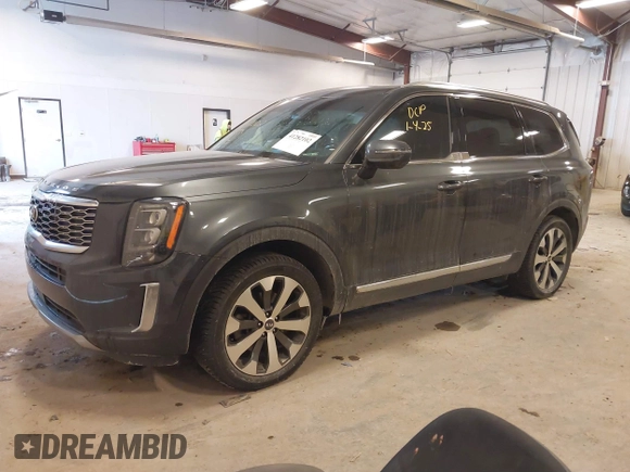 2021 Kia Telluride EX with VIN 5XYP3DHC4MG116989, listed as a IAAI auction lot 41282102 with 58,460 mi miles and . Bid and sale history available at DreamBid. Image 17.