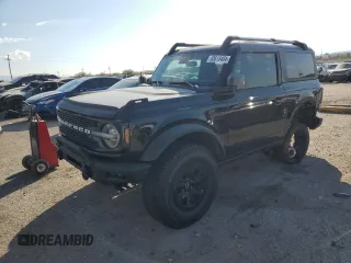 2022 Ford Bronco with VIN 1FMDE5CP1NLB22845, listed as a Copart auction lot 83613404 with 30,911 mi miles and Salvage Title. Bid and sale history available at carsss.com. Image 1.