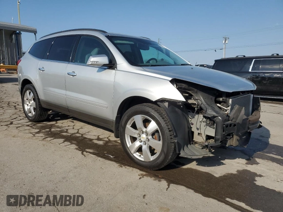 2012 Chevrolet Traverse 1LT with VIN 1GNKRGED2CJ260084, listed as a Copart auction lot 52451025 with 139,248 mi miles and Salvage Title. Bid and sale history available at DreamBid. Image 4.