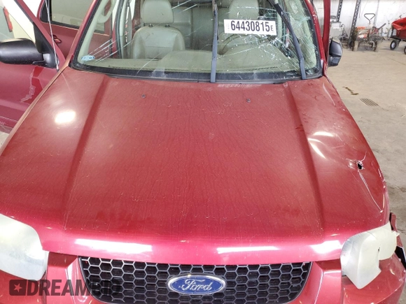 2005 Ford Escape Limited with VIN 1FMCU94175KA14865, listed as a Copart auction lot 64430815 with Not provided miles and Salvage title. Bid and sale history available at DreamBid. Image 12.
