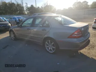 2004 Mercedes-Benz C 230 Kompressor with VIN WDBRF40JX4F464601, listed as a Copart auction lot 87904995 with 175,604 mi miles and Salvage Title. Bid and sale history available at DreamBid. Image 2.
