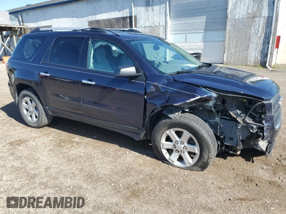 2015 GMC Acadia SLE z VIN 1GKKRPKD3FJ191802, wystawiony jako Copart lot #57221885 z przebiegiem 131 654 mil mil oraz Nie do naprawy • Non repairable. Historia ofert i sprzedaży dostępna na DreamBid. Obrazek 4.