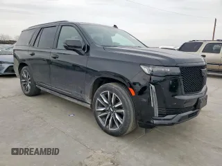 2021 Cadillac Escalade Sport with VIN 1GYS3FKL4MR282066, listed as a Copart auction lot 48219285 with 59,219 mi miles and Clean title. Bid and sale history available at DreamBid. Image 4.