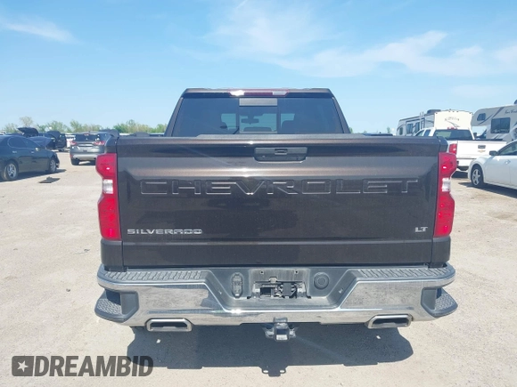 2019 Chevrolet Silverado 1500 LT with VIN 3GCUYDEDXKG174346, listed as a IAAI auction lot 41908711 with 113,054 mi miles and . Bid and sale history available at DreamBid. Image 16.