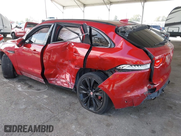 2018 Jaguar F-Pace S z VIN SADCM2FV3JA236643, wystawiony jako IAAI lot #42229247 z przebiegiem 114 654 mil mil oraz . Historia ofert i sprzedaży dostępna na DreamBid. Obrazek 3.