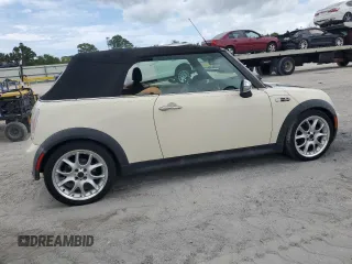2006 MINI Convertible S with VIN WMWRH335X6TK57115, listed as a Copart auction lot 55756115 with 76,130 mi miles and Clean Title. Bid and sale history available at DreamBid. Image 3.