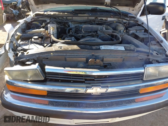 1999 Chevrolet S-10 LS with VIN 1GCCS19XXX8124043, listed as a IAAI auction lot 41730083 with 113,095 mi miles. Bid and sale history available at carsss.com. Image 10.