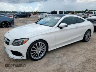 2018 Mercedes-Benz C 300 z VIN WDDWJ4JB8JF680569, wystawiony jako Copart lot #61075975 z przebiegiem 131 578 mil mil oraz Czysty tytuł • Clean title. Historia ofert i sprzedaży dostępna na DreamBid. Obrazek 1.