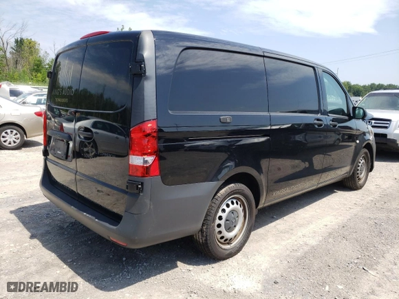 2020 Mercedes-Benz Metris Cargo Van with VIN W1YV0BEY0L3727010, listed as a Copart auction lot 61809493 with 56,924 mi miles. Bid and sale history available at carsss.com. Image 3.