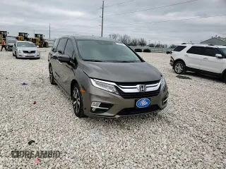 2019 Honda Odyssey Elite with VIN 5FNRL6H94KB004044, listed as a Copart auction lot 44556275 with 62,492 mi miles and Salvage Title. Bid and sale history available at DreamBid. Image 11.