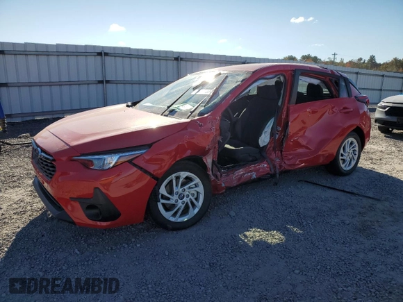 2024 Subaru Impreza with VIN JF1GUABC9R8308613, listed as a Copart auction lot 76485074 with 7,512 mi miles and Salvage Title. Bid and sale history available at carsss.com. Image 1.