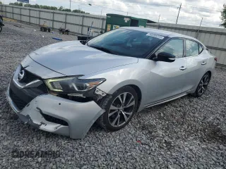 2017 Nissan Maxima SV with VIN 1N4AA6AP9HC400459, listed as a Copart auction lot 58395235 with 120,448 mi miles and Salvage title. Bid and sale history available at DreamBid. Image 1.
