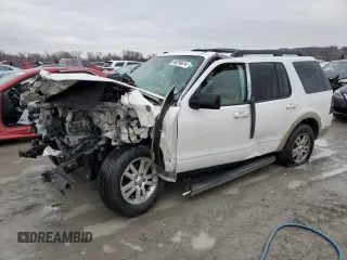 2010 Ford Explorer Eddie Bauer with VIN 1FMEU7EEXAUA45976, listed as a Copart auction lot 40256614 with Not Provided miles and Salvage Title. Bid and sale history available at carsss.com. Image 1.