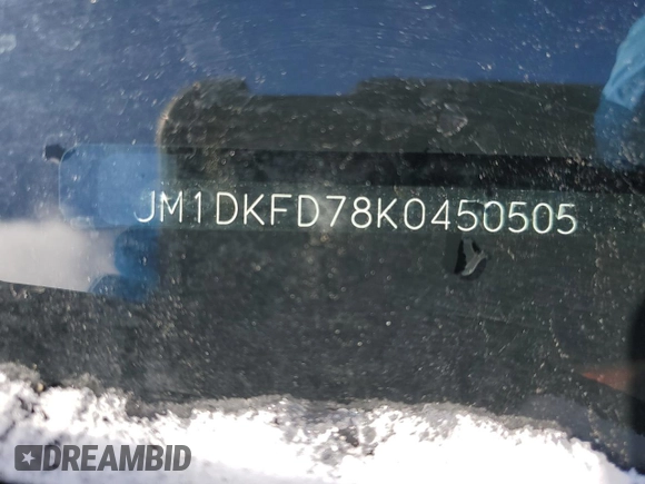 2019 Mazda CX-3 Grand Touring with VIN JM1DKFD78K0450505, listed as a Copart auction lot 51593285 with 88,724 mi miles and Salvage Title. Bid and sale history available at DreamBid. Image 12.