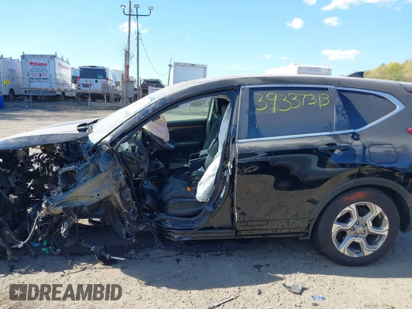 2019 Honda CR-V EX-L with VIN 2HKRW2H88KH623349, listed as a IAAI auction lot 39337313 with Not Provided miles and . Bid and sale history available at carsss.com. Image 14.