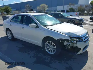 2012 Ford Fusion SEL with VIN 3FAHP0JG0CR171867, listed as a IAAI auction lot 41804936 with 189,448 mi miles. Bid and sale history available at carsss.com. Image 1.