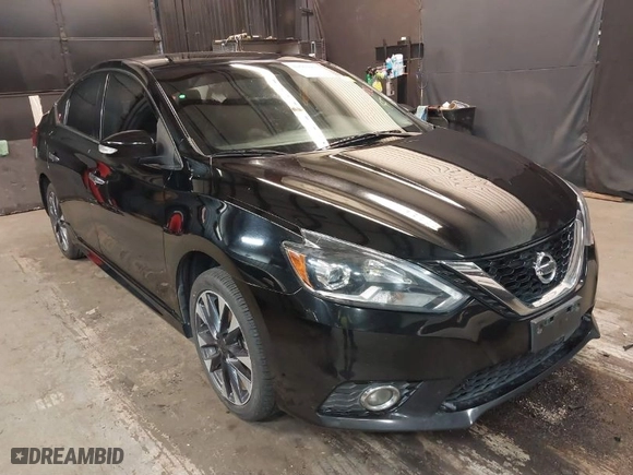 2017 Nissan Sentra SV with VIN 3N1AB7AP9HY283540, listed as a IAAI auction lot 41660902 with 136,852 mi miles. Bid and sale history available at carsss.com. Image 1.