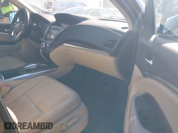 2016 Acura MDX with VIN 5FRYD4H25GB043943, listed as a IAAI auction lot 41731449 with 149,648 mi miles. Bid and sale history available at carsss.com. Image 5.