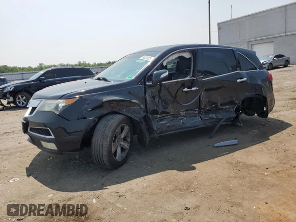 2011 Acura MDX with VIN 2HNYD2H29BH549312, listed as a Copart auction lot 59328825 with Not provided miles and Salvage title. Bid and sale history available at DreamBid. Image 1.