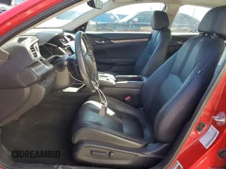 2020 Honda Civic Sedan Touring with VIN 2HGFC1F98LH683113, listed as a Copart auction lot 80106424 with 37,590 mi miles and Salvage Title. Bid and sale history available at carsss.com. Image 7.