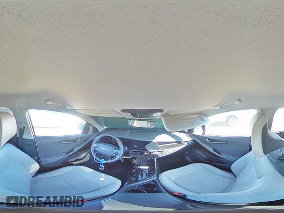2023 Kia Niro EX with VIN KNDCR3LE5P5081599, listed as a Copart auction lot 87872055 with 34,407 mi miles and Salvage Title. Bid and sale history available at carsss.com. Image 14.