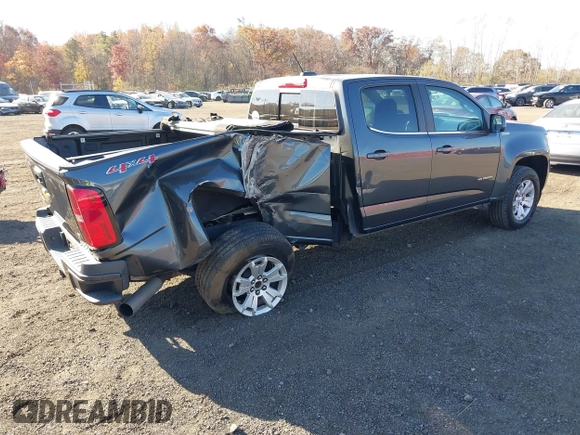 2016 Chevrolet Colorado 4WD LT with VIN 1GCPTCE19G1382591, listed as a IAAI auction lot 40737498 with 54,430 mi miles and . Bid and sale history available at DreamBid. Image 4.