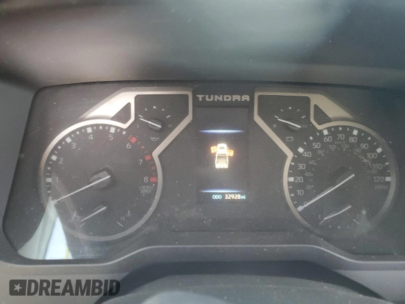 2022 Toyota Tundra Limited with VIN 5TFJA5DB2NX050200, listed as a Copart auction lot 87579955 with 32,928 mi miles and Salvage title. Bid and sale history available at DreamBid. Image 9.