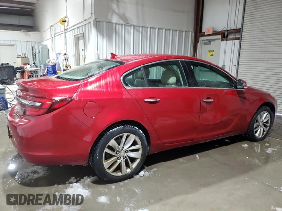 2014 Buick Regal Premium I with VIN 2G4GP5EX3E9301206, listed as a Copart auction lot 41874775 with 116,016 mi miles and Clean Title. Bid and sale history available at DreamBid. Image 3.