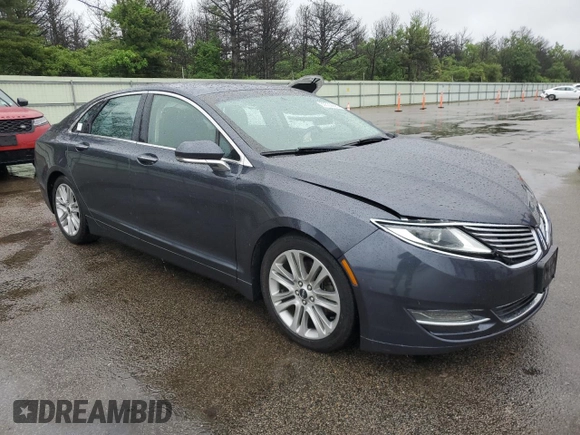 2014 Lincoln MKZ with VIN 3LN6L2J95ER814027, listed as a Copart auction lot 59532925 with 125,451 mi miles and Salvage title. Bid and sale history available at DreamBid. Image 4.