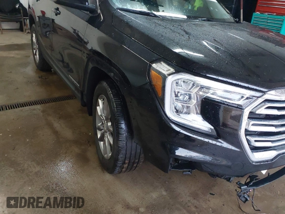 2022 GMC Terrain SLT with VIN 3GKALPEV3NL304124, listed as a IAAI auction lot 41544925 with 46,610 mi miles. Bid and sale history available at carsss.com. Image 20.