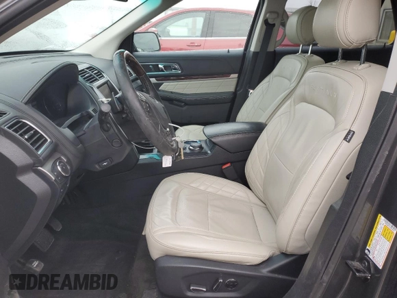 2016 Ford Explorer Platinum with VIN 1FM5K8HT2GGC58644, listed as a Copart auction lot 41653235 with Not Provided miles and Salvage Title. Bid and sale history available at DreamBid. Image 7.