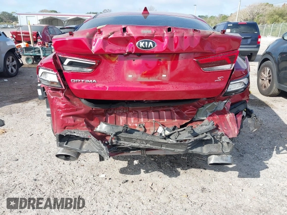2020 Kia Optima LX with VIN 5XXGT4L36LG423025, listed as a IAAI auction lot 41526797 with 53,053 mi miles. Bid and sale history available at carsss.com. Image 16.