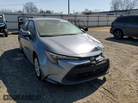 2022 Toyota Corolla LE with VIN 5YFEPMAEXNP324976, listed as a Copart auction lot 48889335 with 79,714 mi miles and Salvage Title. Bid and sale history available at carsss.com. Image 10.