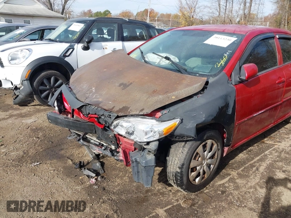 2013 Toyota Corolla L with VIN 2T1BU4EE2DC076601, listed as a IAAI auction lot 38113230 with Not Provided miles and . Bid and sale history available at DreamBid. Image 6.