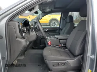 2024 Chevrolet Silverado 1500 RST with VIN 1GCPDEEK5RZ286141, listed as a Copart auction lot 45211725 with 11,951 mi miles and Salvage Title. Bid and sale history available at carsss.com. Image 7.