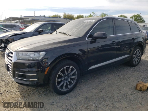 2017 Audi Q7 Premium Plus with VIN WA1LAAF70HD020610, listed as a Copart auction lot 52997525 with 129,215 mi miles and Clean Title. Bid and sale history available at carsss.com. Image 1.